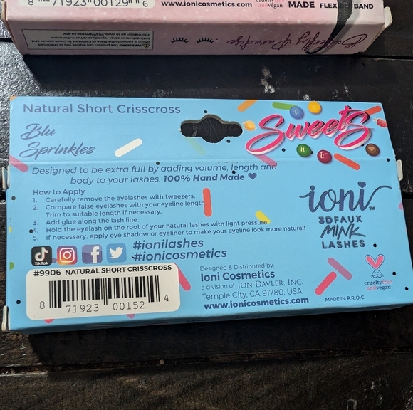 🛍️4 For $15🛍️Ioni 3D Faux Mink Lashes - Picture 3 of 6